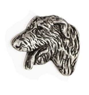 Wilczarz irlandzki pin posrebrzony Art-Dog